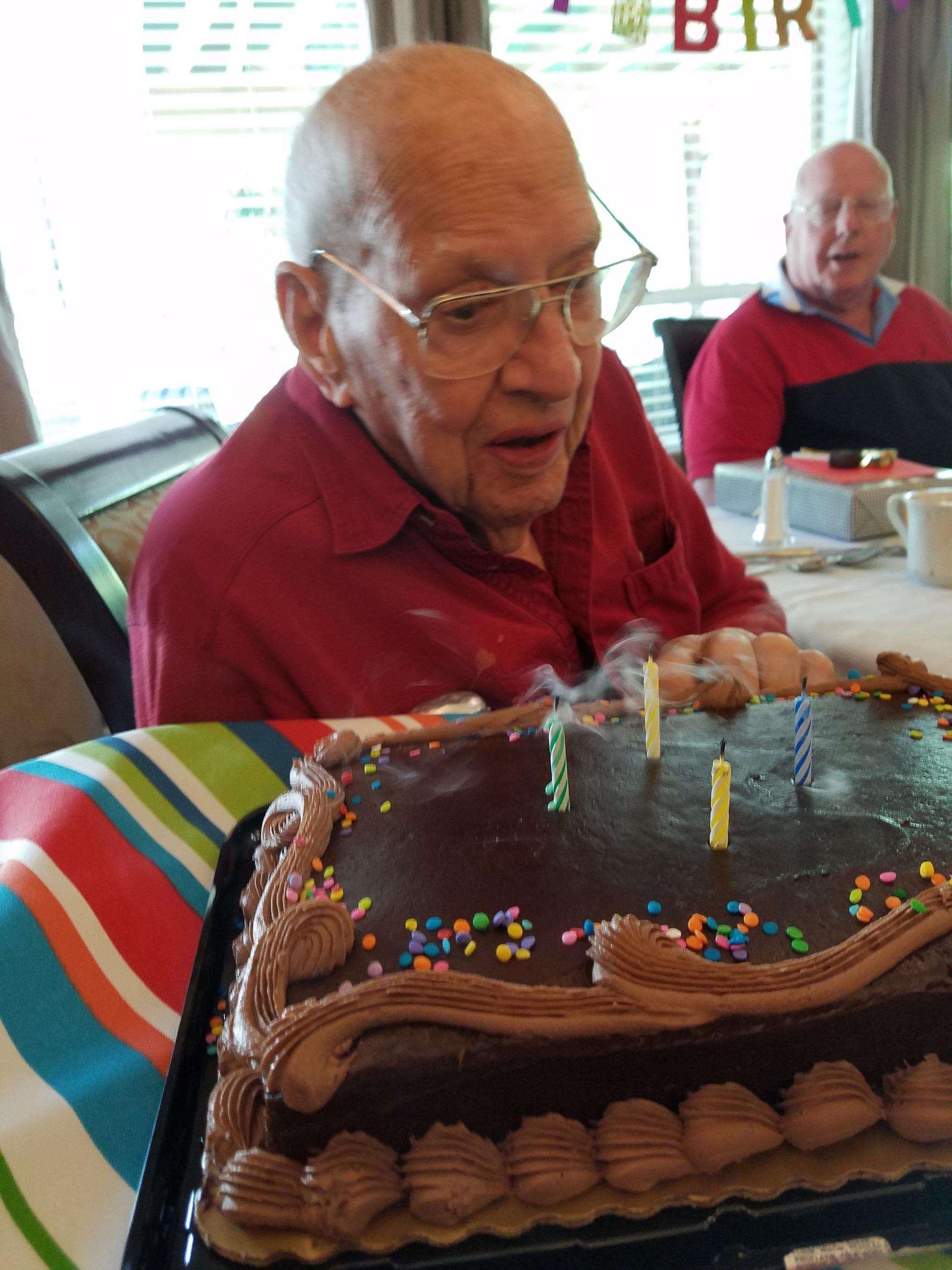 Harold Dudek celebrates his 104th birthday on July 20 at Aegis of Redmond. Courtesy photo