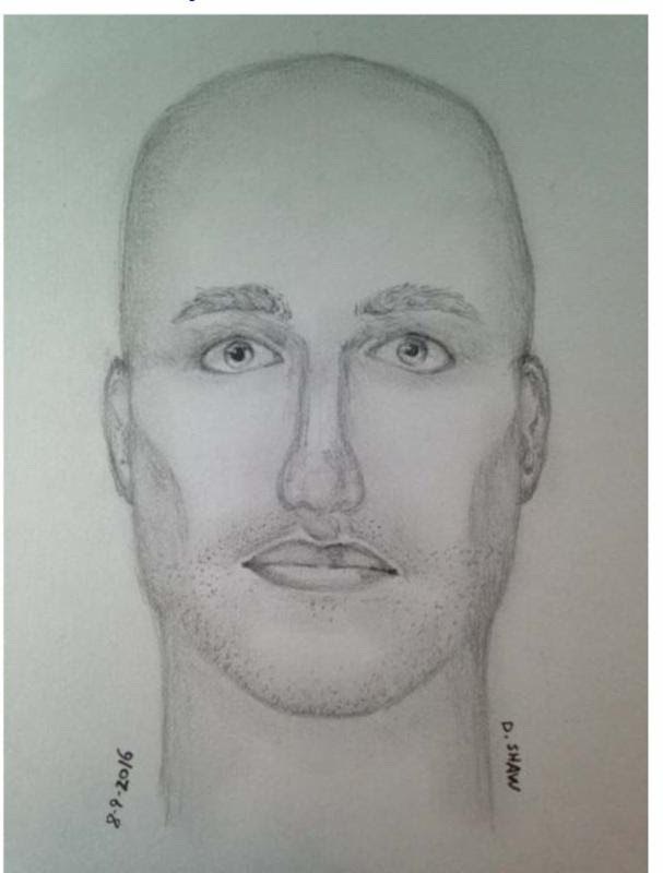 Suspect sketch submitted by the King County Sheriff’s Office.