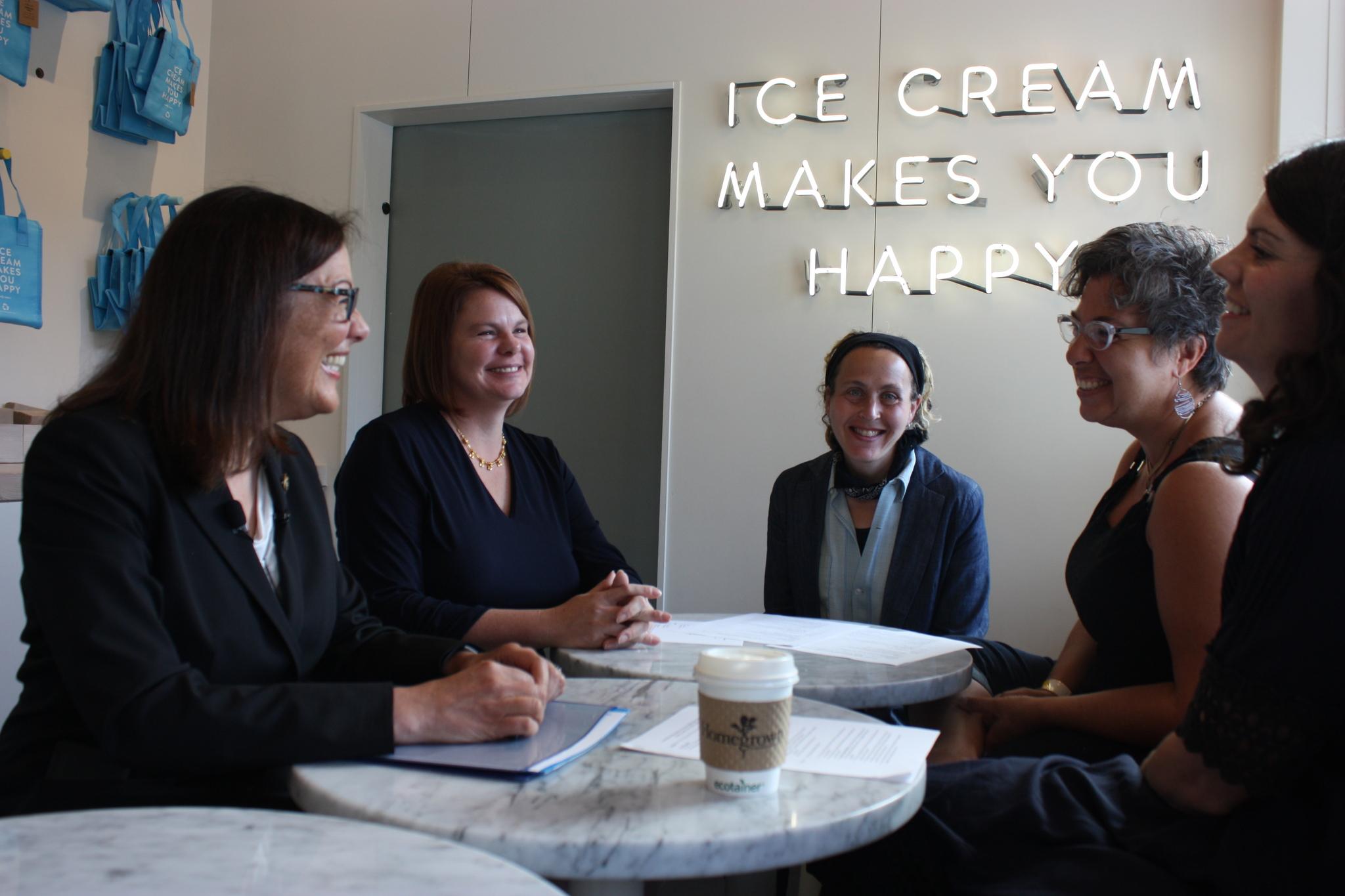 From left: Rep. Suzan DelBene