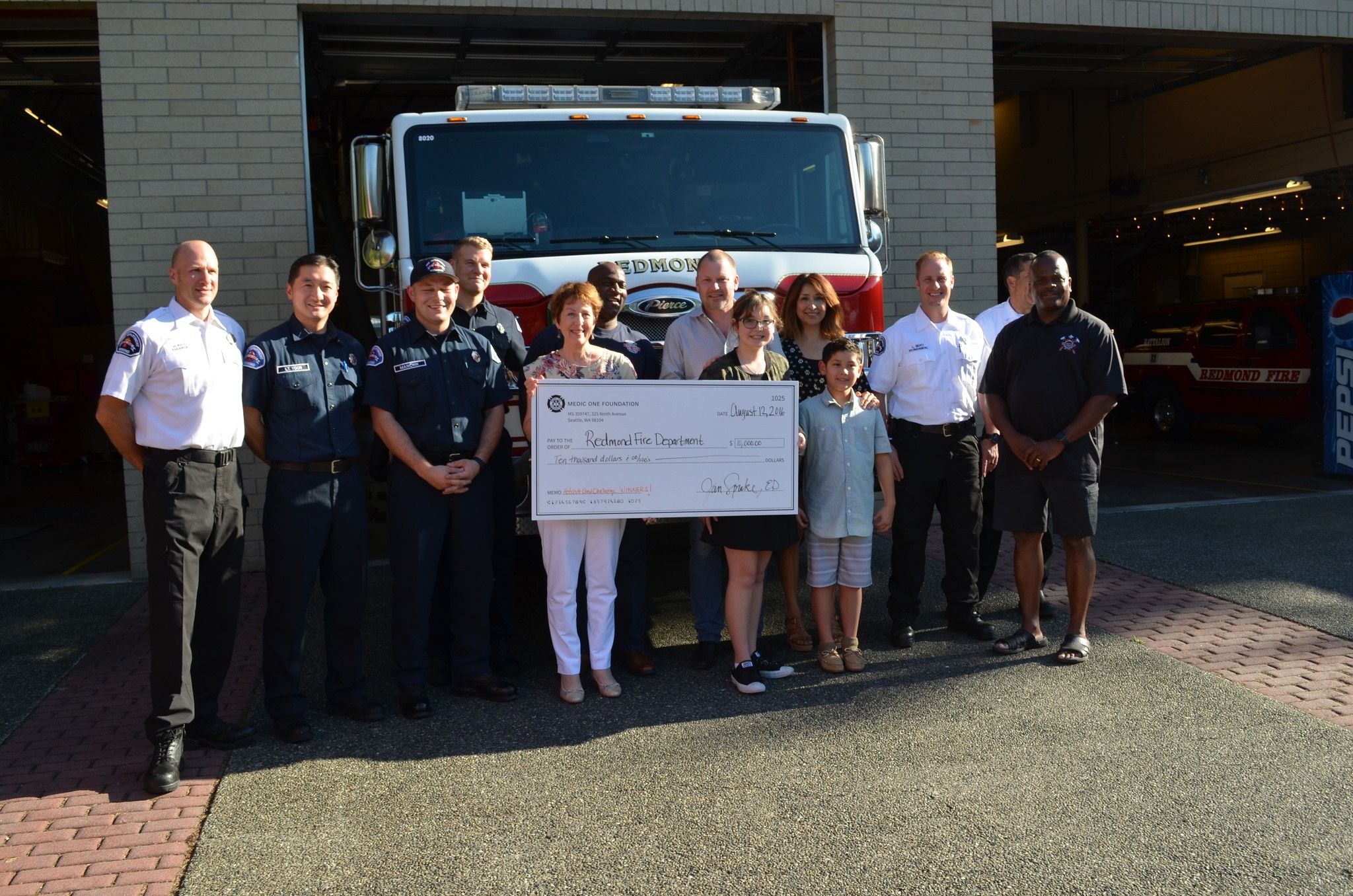 The Redmond Fire Department recently won the Medic One Foundation’s Hot Shot Crew Challenge.