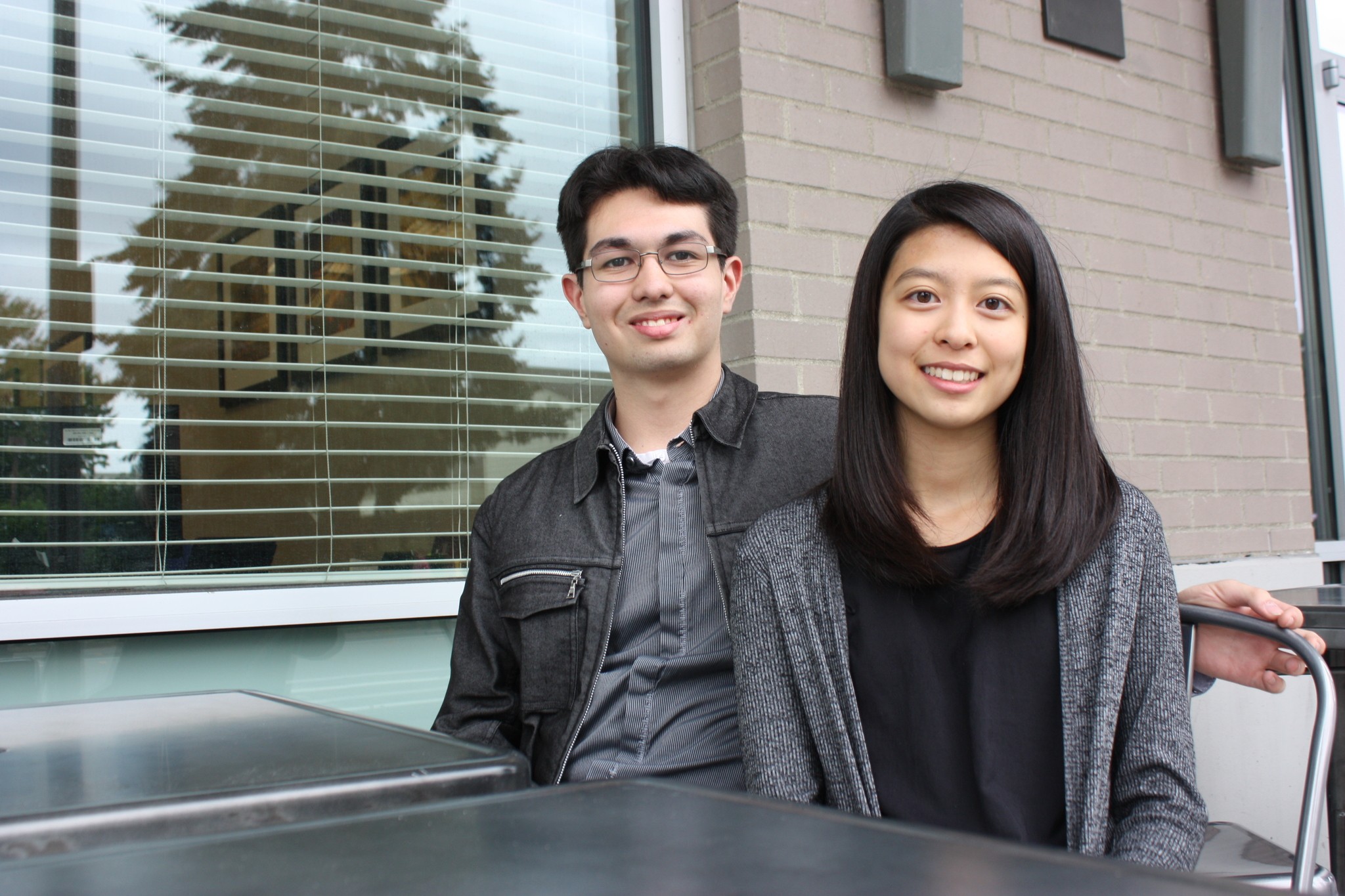Gabriel Zook (left) and Anne Lee started Project Launchpad to help youth in the Philippines. Samantha Pak