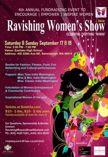 Ravishing Women’s show will be held Saturday and Sunday at Eastlake High School.