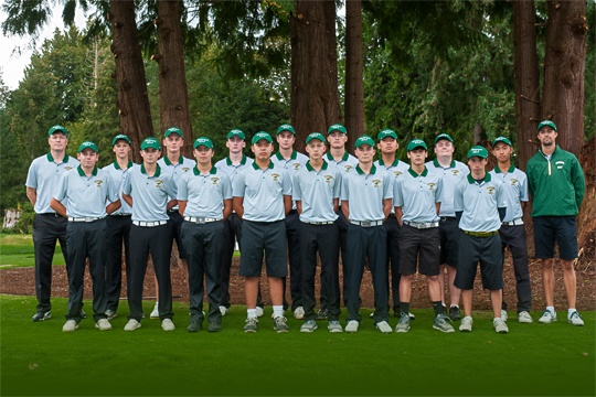 The Redmond High boys golf team