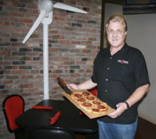 Redmond resident Casey Seremek is a co-owner of an eco-friendly pizza place in Seattle called Pizza Fusion.