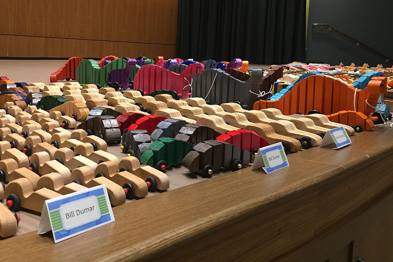 Emerald Heights residents handcraft hundreds of toys for local charities