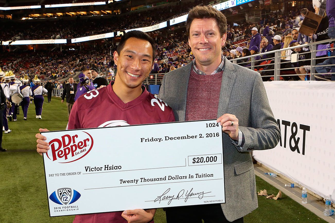 Dr. Pepper scholarship will help Redmond native become Dr. Hsiao