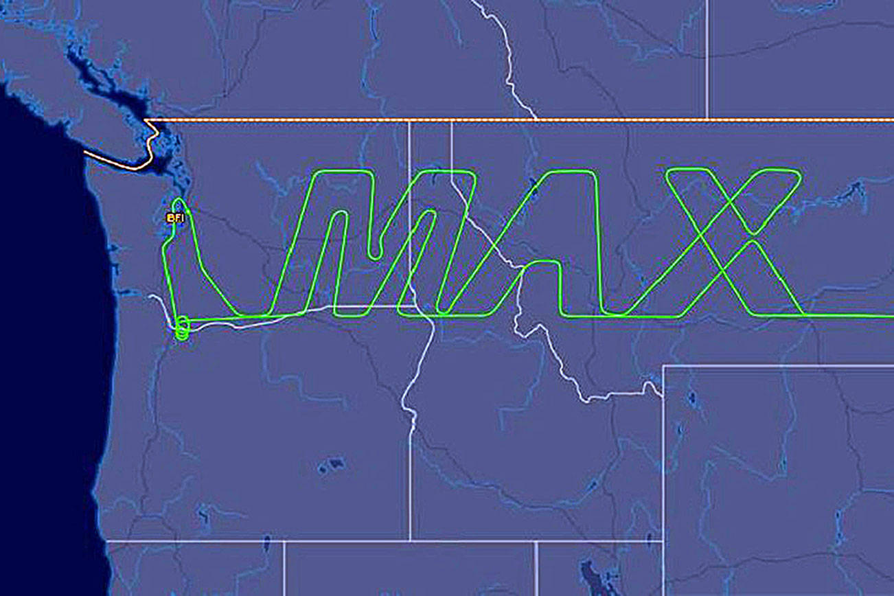 Test teams use 737 MAX to put their stamp on the sky
