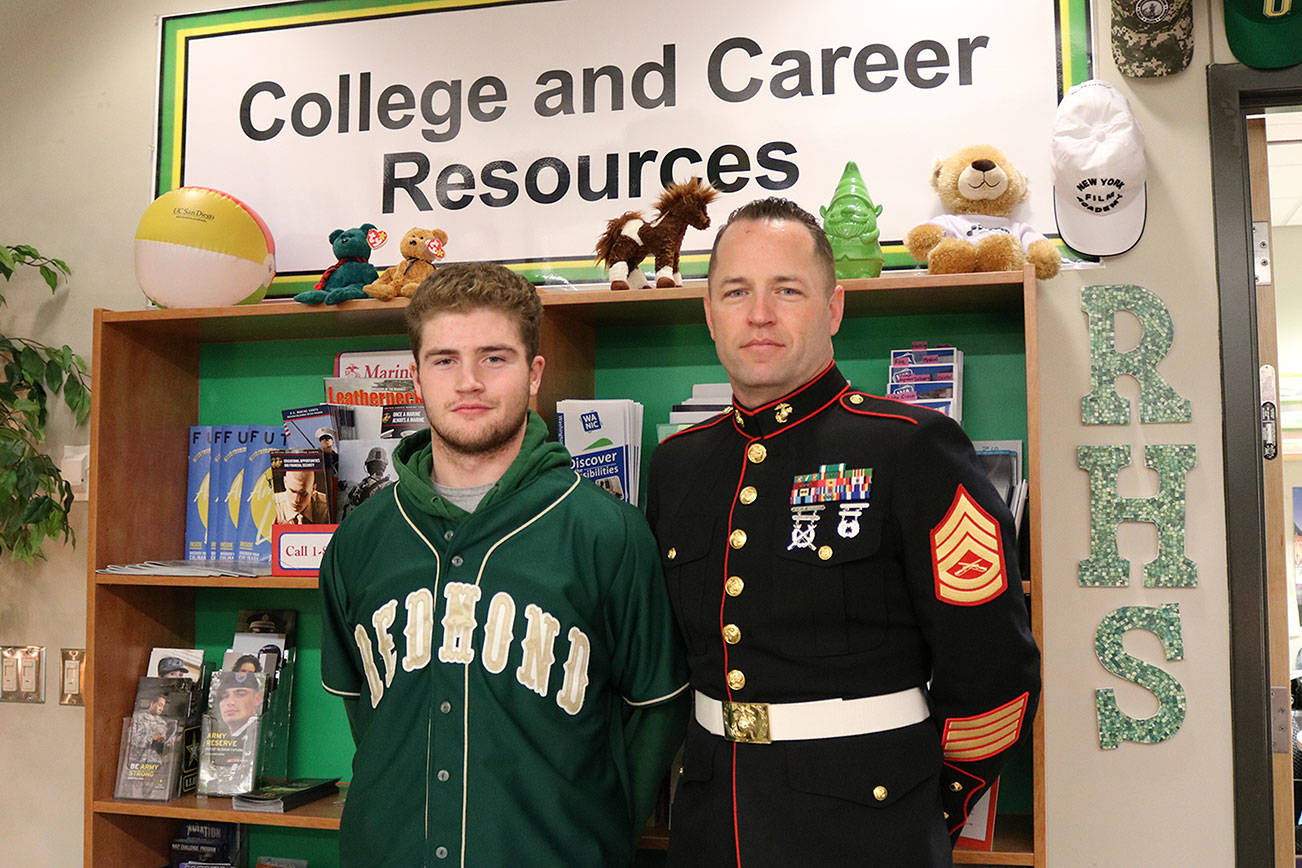 Redmond High’s Allenshipman earns full-ride military scholarship