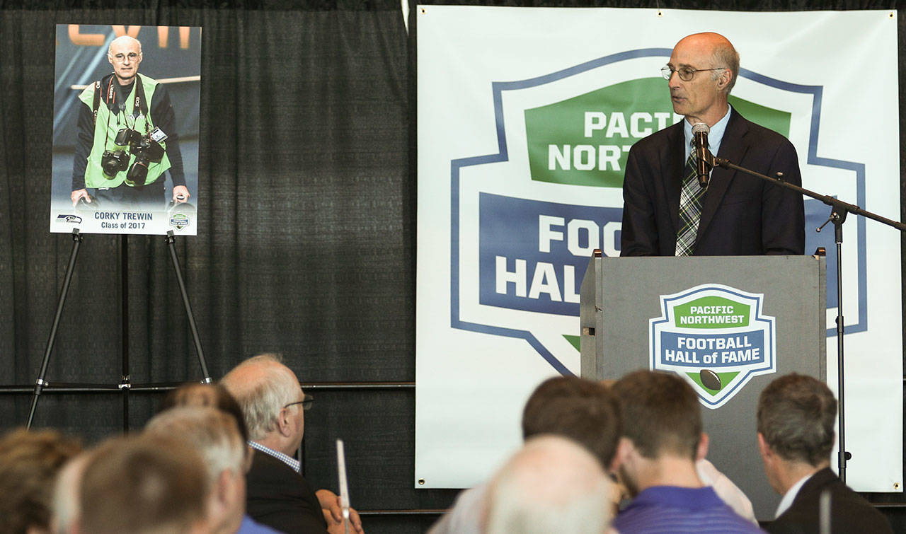 Kirkland resident Corky Trewin was inducted into the 2017 Pacific Northwest Hall of Fame. Courtesy of Larry Maurer.