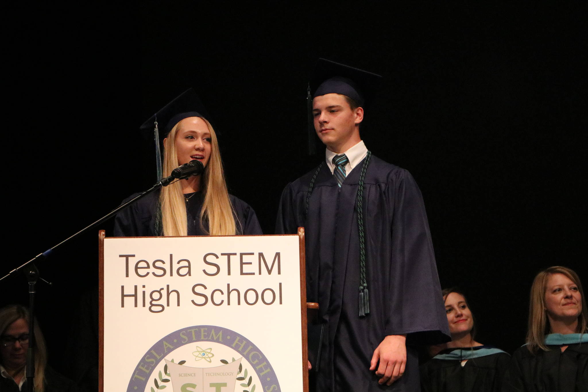 Tesla STEM High graduates