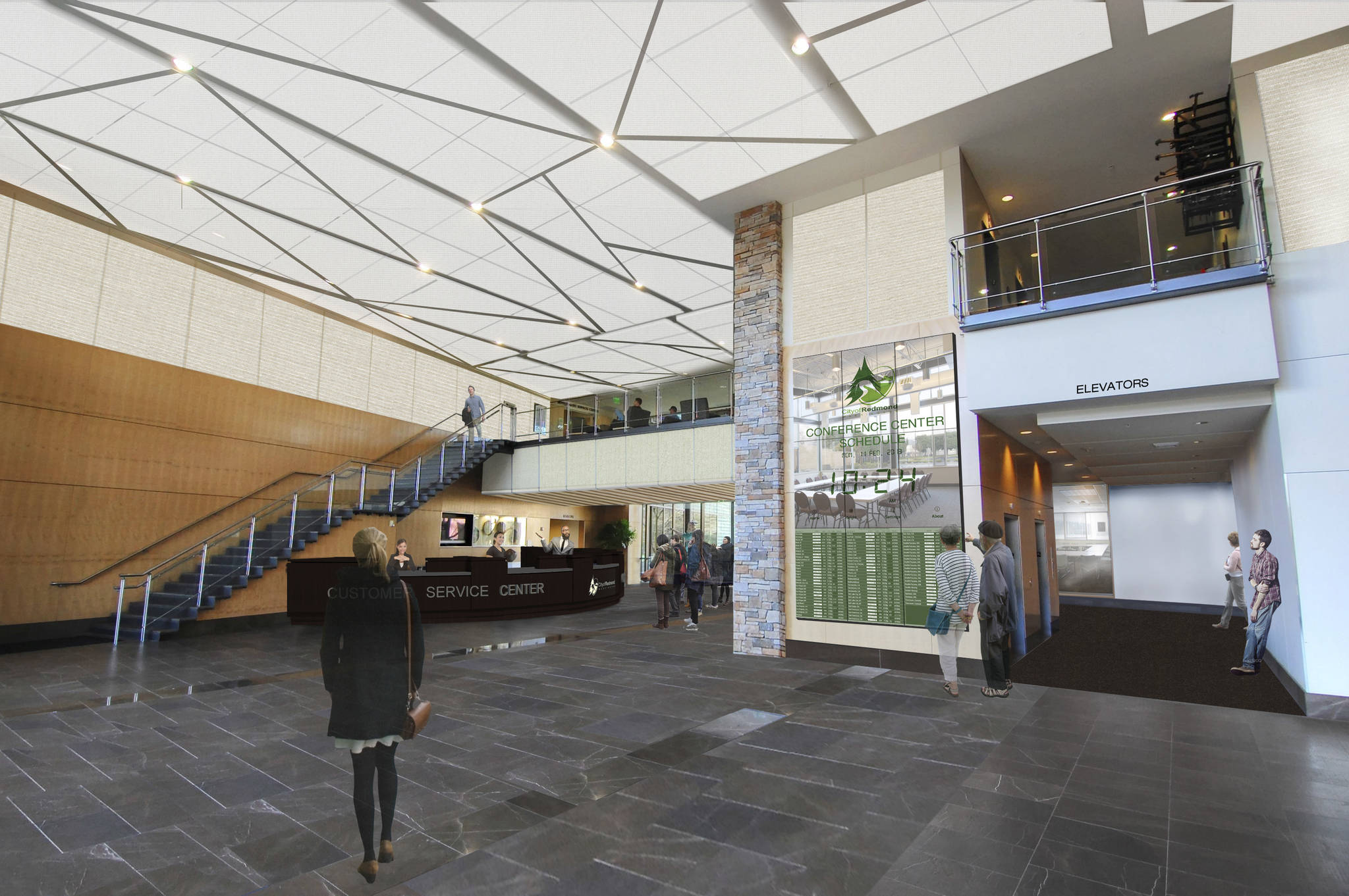 Customer service remodels set to begin at Redmond City Hall this month