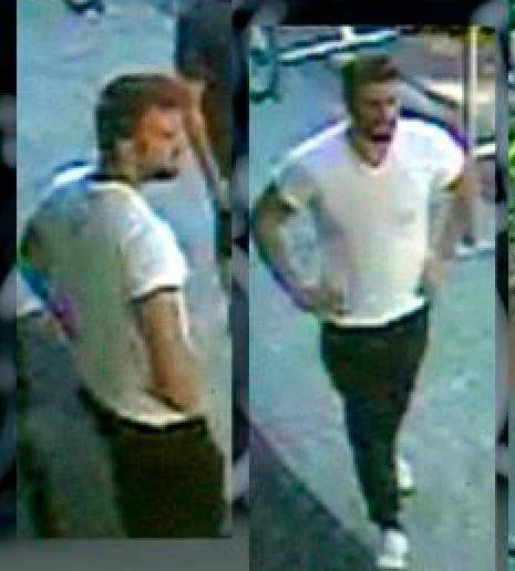 Pictured via an Element Cycles store video is a bike-theft suspect police are searching for. Courtesy of Washington’s Most Wanted