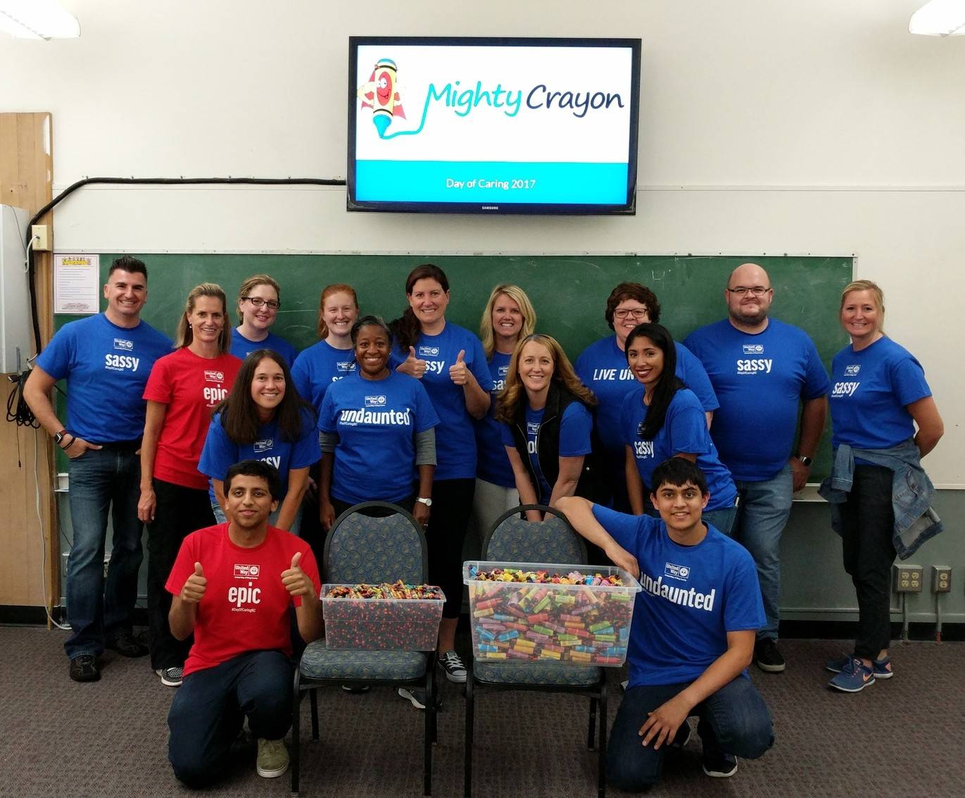 Microsoft employees pair with Mighty Crayon on Day of Caring