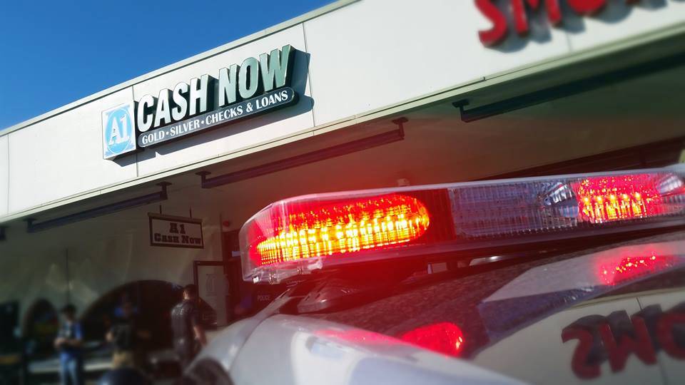 A1 Cash Now in Kirkland. Courtesy of the Redmond Police Department