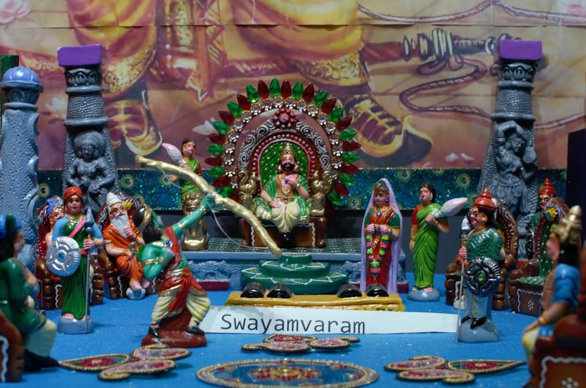 Pictured is the Swayamvaram art piece. Courtesy photo