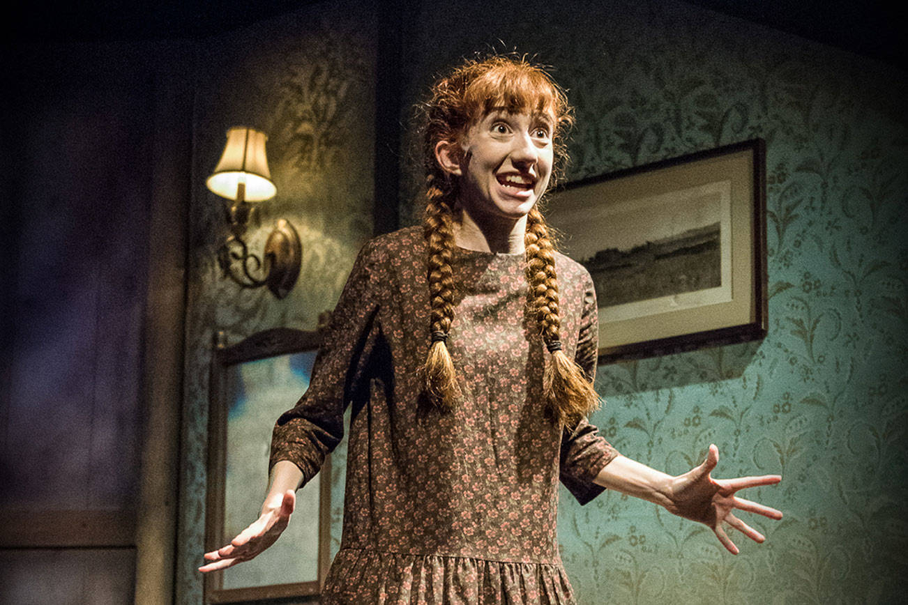 It’s bright red hair, Green Gables as Brooks portrays Anne