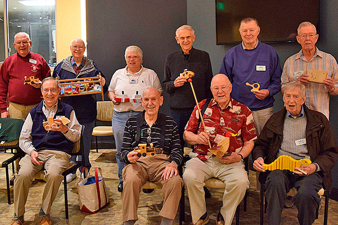 Emerald Heights residents handcraft more than 800 toys for local charities