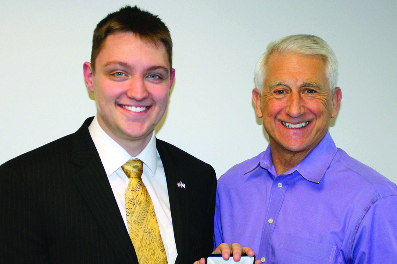 Bear Creek’s Mitchell receives Congressional Award Silver Medal
