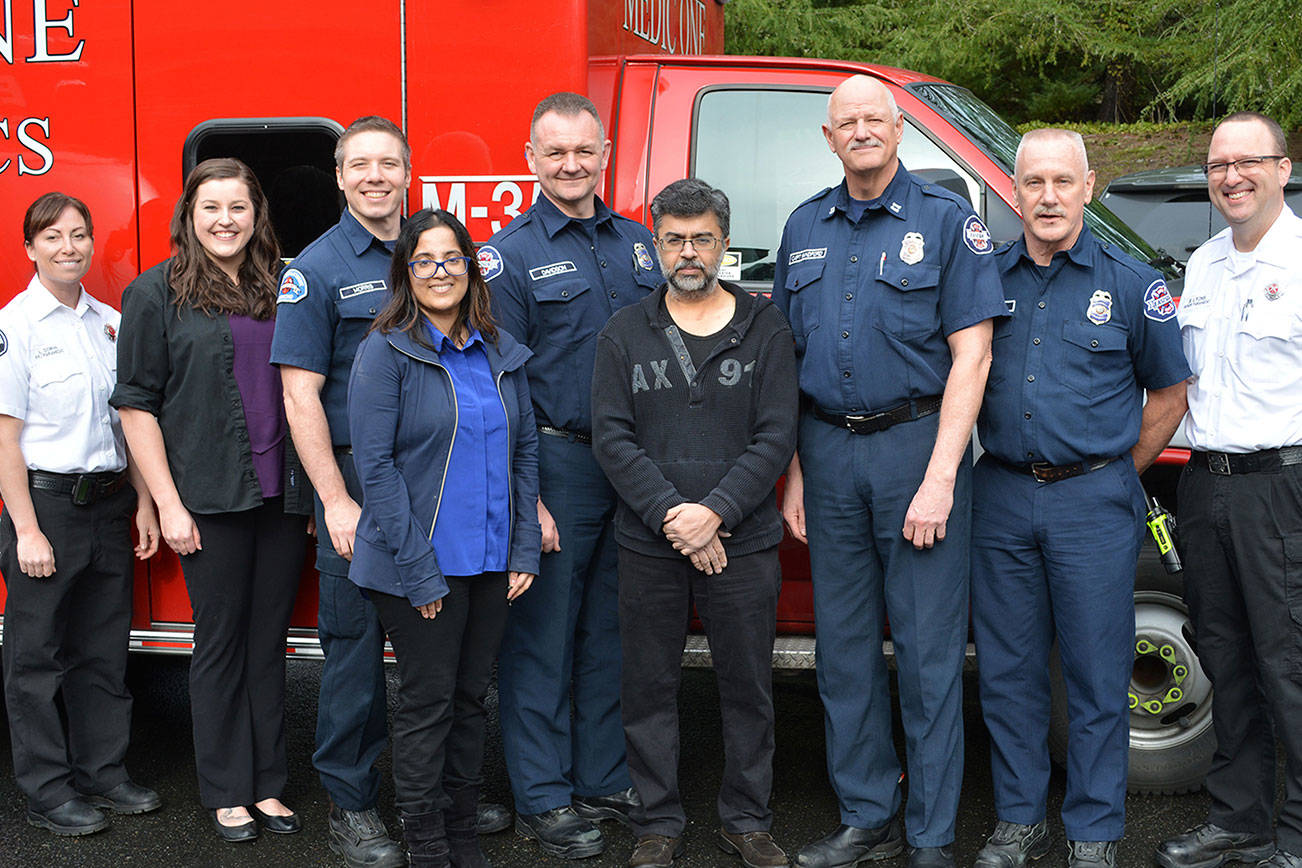 Eastside first responders reunite with man they saved