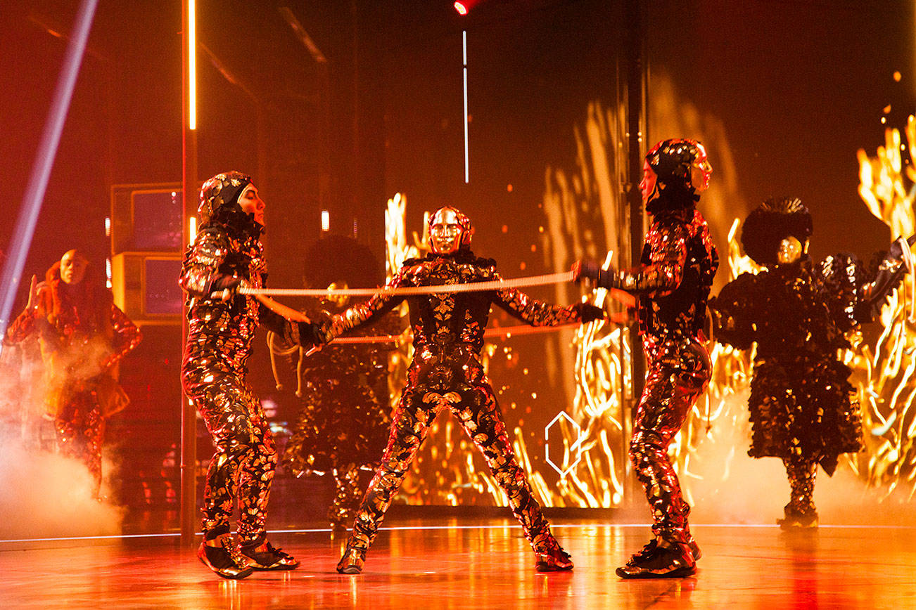 Photos of the VOLTA performance courtesy of Cirque du Soleil