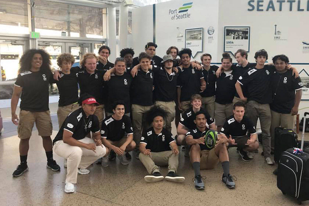 The Eastside Lions varsity rugby squad (pictured) earned third place at Nationals in Kansas City this past May. Photo courtesy of Hugh Gladner