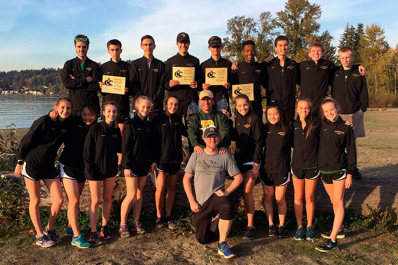 Redmond cross country squads notch first in 4A KingCo, qualify for state