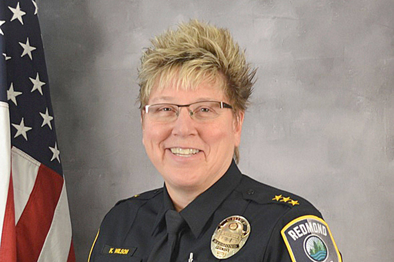 Redmond Police Chief Kristi Wilson will also serve as the interim public works director, until a new director is hired. Photo courtesy of the city of Redmond