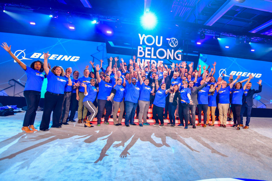 More than 100 Boeing employees joined 6,000 attendees from around the world at the 2018 Out & Equal Workplace Summit in Seattle, where Boeing was the event’s first-ever Host City Sponsor.