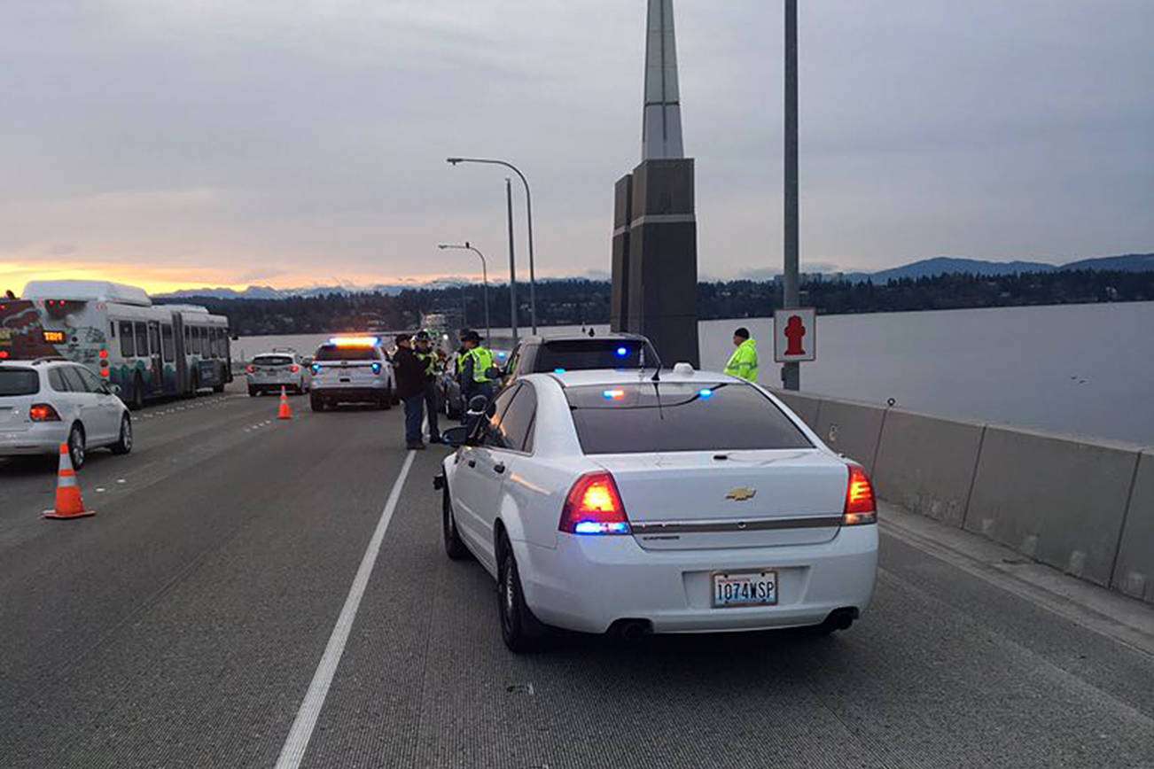 Gunshot death on 520 was self inflicted, officials say