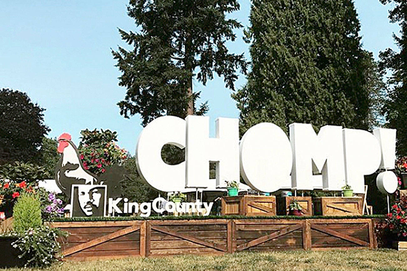 King County’s local food celebration returns to Marymoor Park on Aug. 17. Photo courtesy of CHOMP! Facebook
