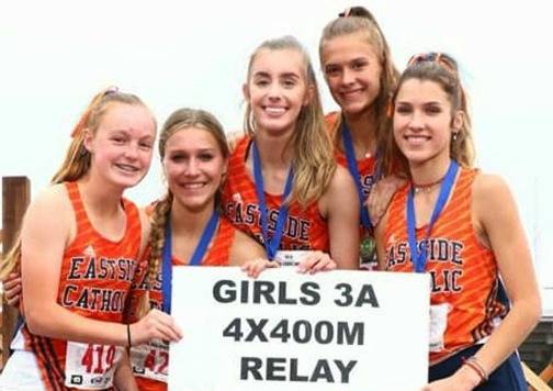 Parker bolts to state title with 4x400 relay