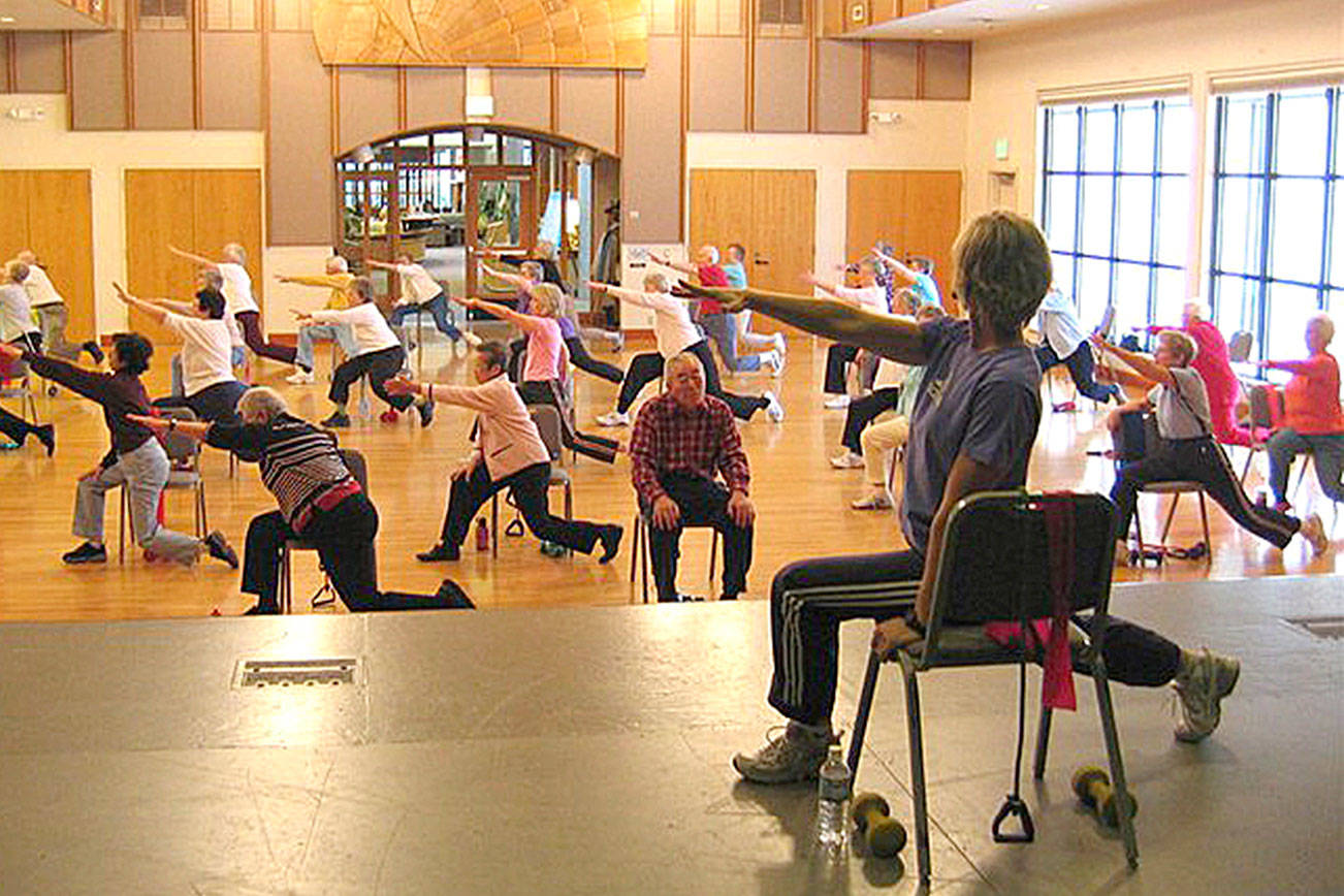 Photo courtesy of Redmond Senior Center Facebook                                 Redmond Senior Center will use the funds to expand a SAIL program, hire a new fitness specialist, purchase equipment, and to add more classes.