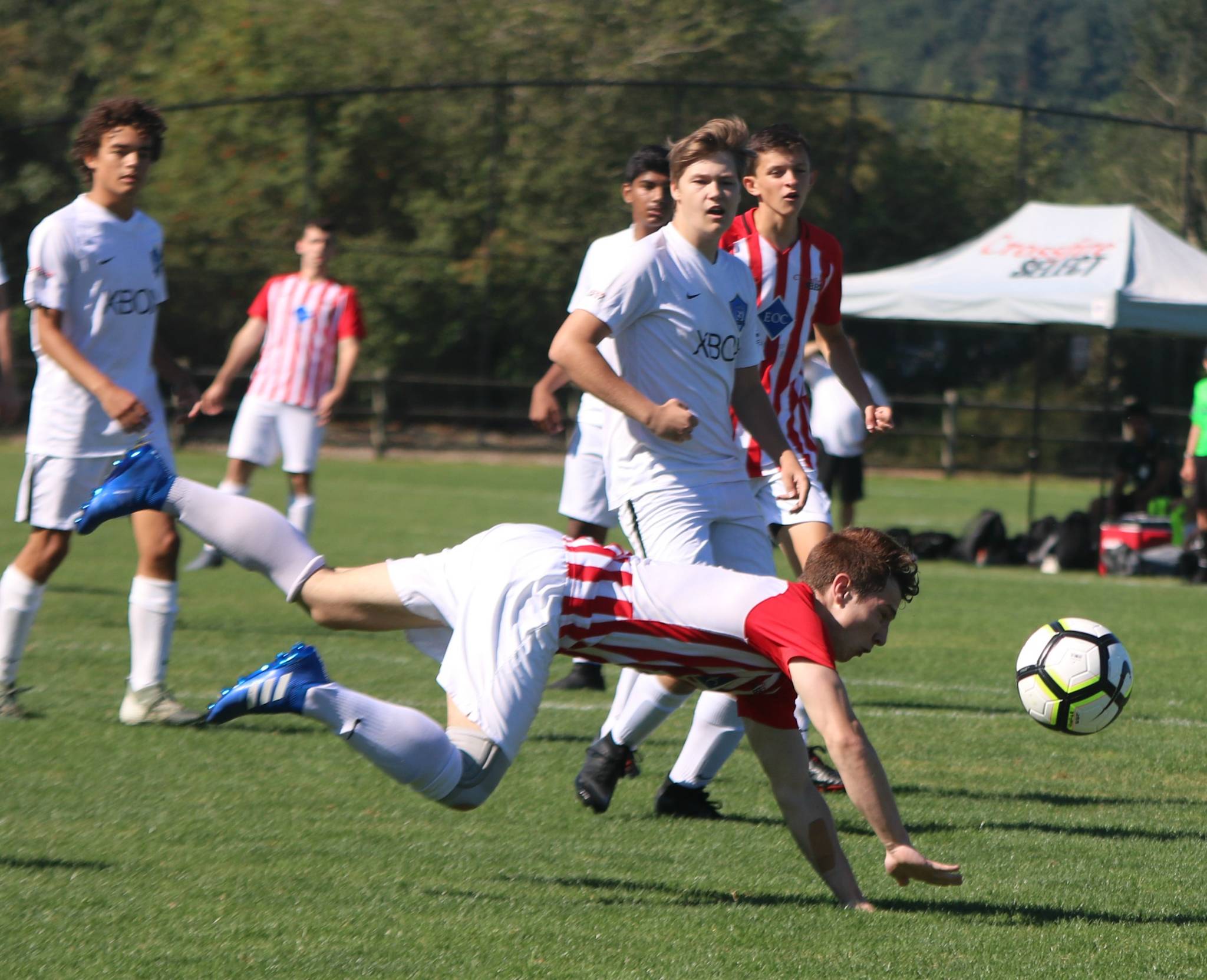 Crossfire Select took on ISC Gunners FC in a U19 boys soccer match on July 26. Andy Nystrom/ staff photo