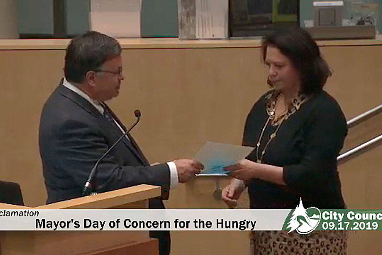 Redmond proclaims Sept. 21 as Mayor’s Day of Concern Food Drive