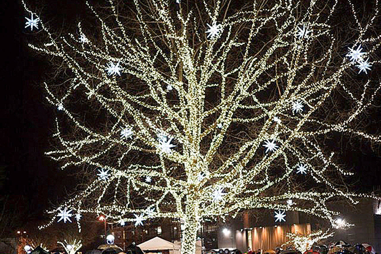 Redmond Lights will take place Dec. 7 and 8. Photo courtesy of city of Redmond Facebook
