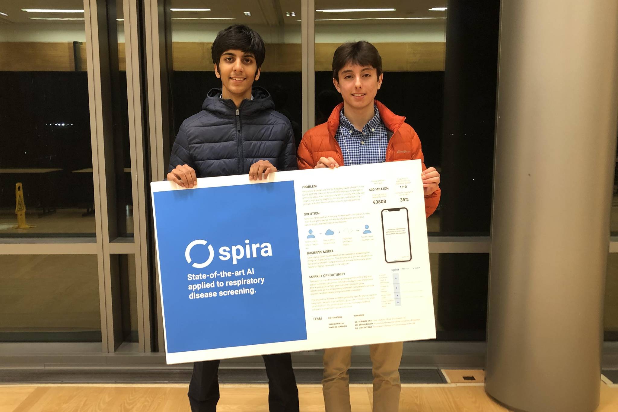 UW students create Spira app to gather COVID-19 data