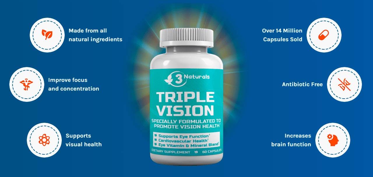 Triple Vision Reviews Natural Eye Health Supplement or Scam Redmond