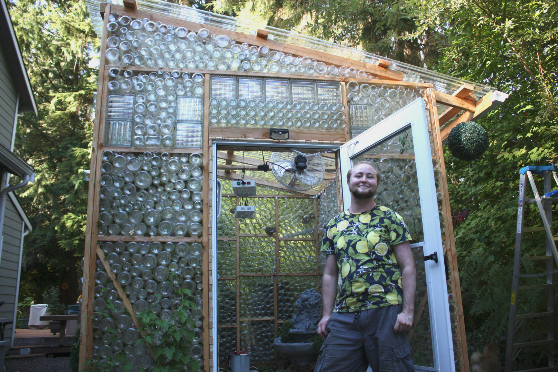 How to make a greenhouse with 4,500 glass jars Redmond Reporter
