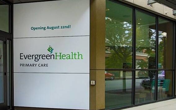 EvergreenHealth Primary Care - Redmond Town Center. Courtesy of EvergreenHealth.