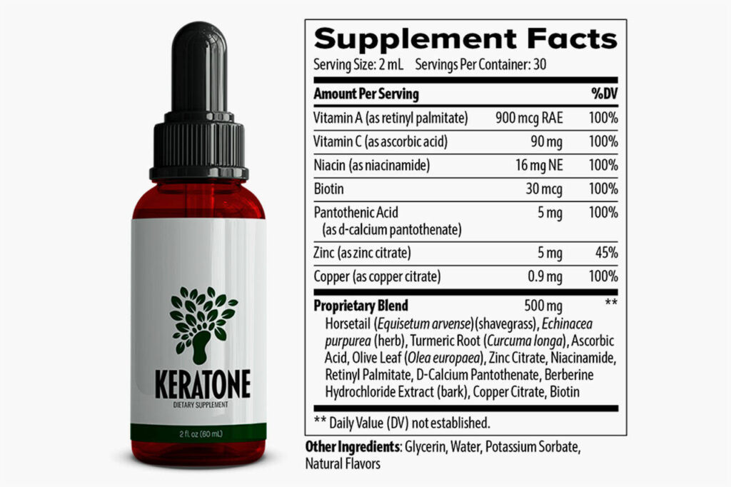 Keratone Reviews - Is It Right For You? Real Ingredients Proven to Work ...