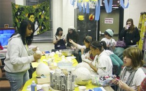 Both native Spanish-speaking teens and others who were studying Spanish language and culture shared a good time at last year's 'Dia de los Muertos' ('Day of the Dead') celebration at the Old Fire House Teen Center in downtown Redmond. This year's Day of the Dead party