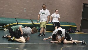 Redmond High head coach Robert Kaneko