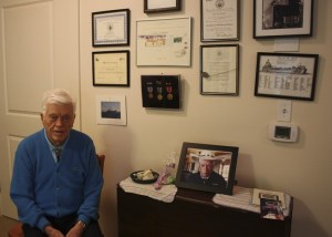 Lynden Benshoof earned four Battle Stars for his service in northern Africa