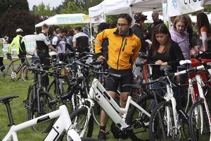 Cyclists gather at last year's Redmond Bike Bash.