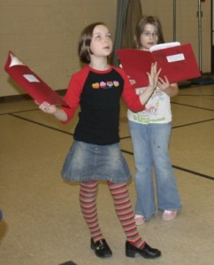 Pamela Herring (left) plays Bianca