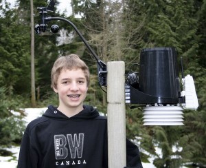 Matthew Charchenko first became interested in weather forecasting when he was about 6 and a half years old