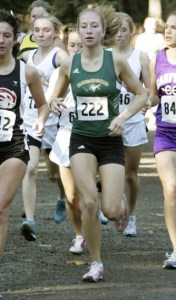 Redmond senior Sarah Lord won a second straight 4A Kingco title last Thursday at Seattle’s Lincoln Park