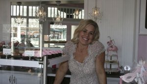 Margo Engberg is the effervescent owner and 'head baker' at Pinkalicious