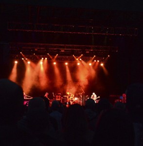 Peter Frampton and his band perform at Marymoor Park in August.