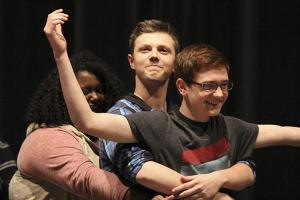 Redmond High School drama students Emnet Tafesse